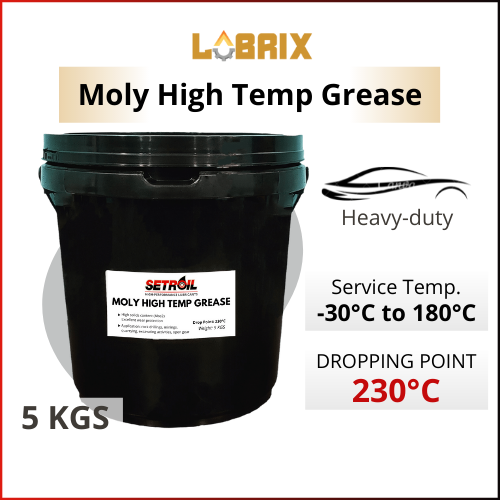 LUBRIX Setroil Moly Grease High Temp Grease Drive Shaft Grease CV Joint
