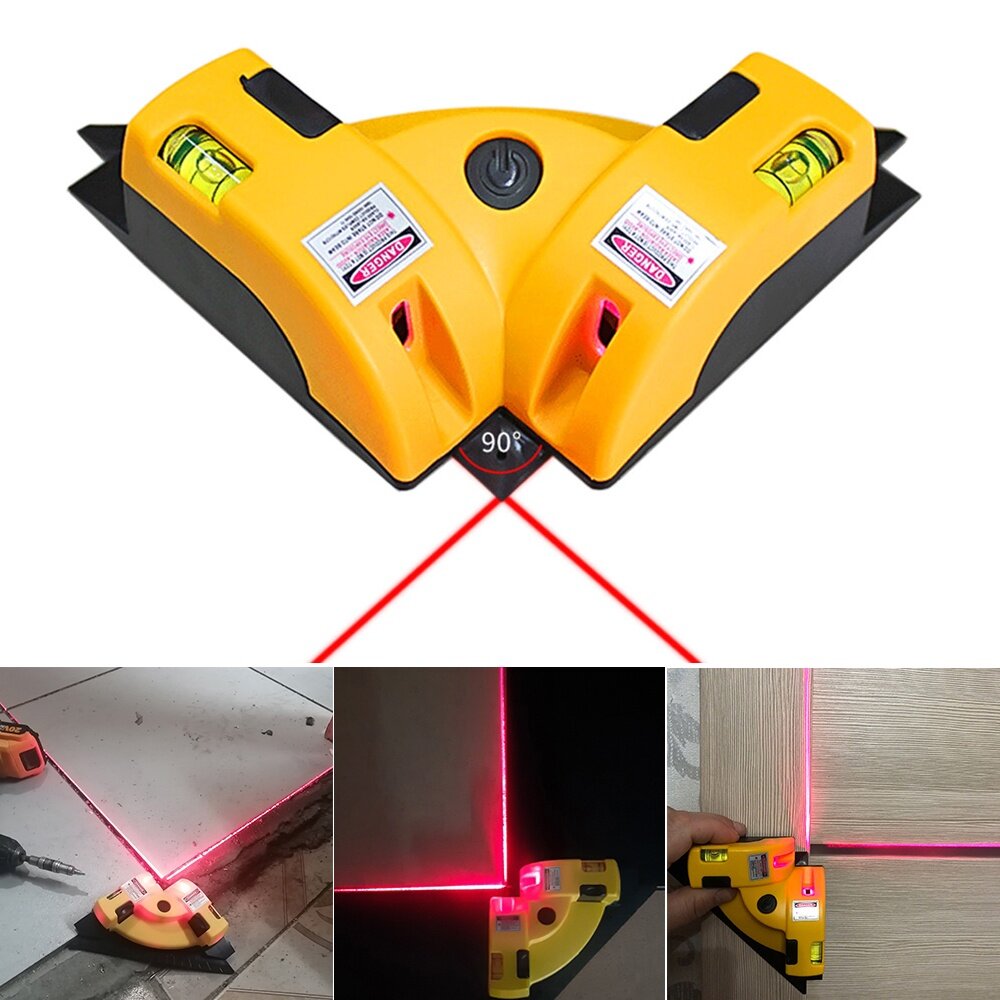 Laser Level 90 Degree Vertical Horizontal Laser Level Line Projection ...