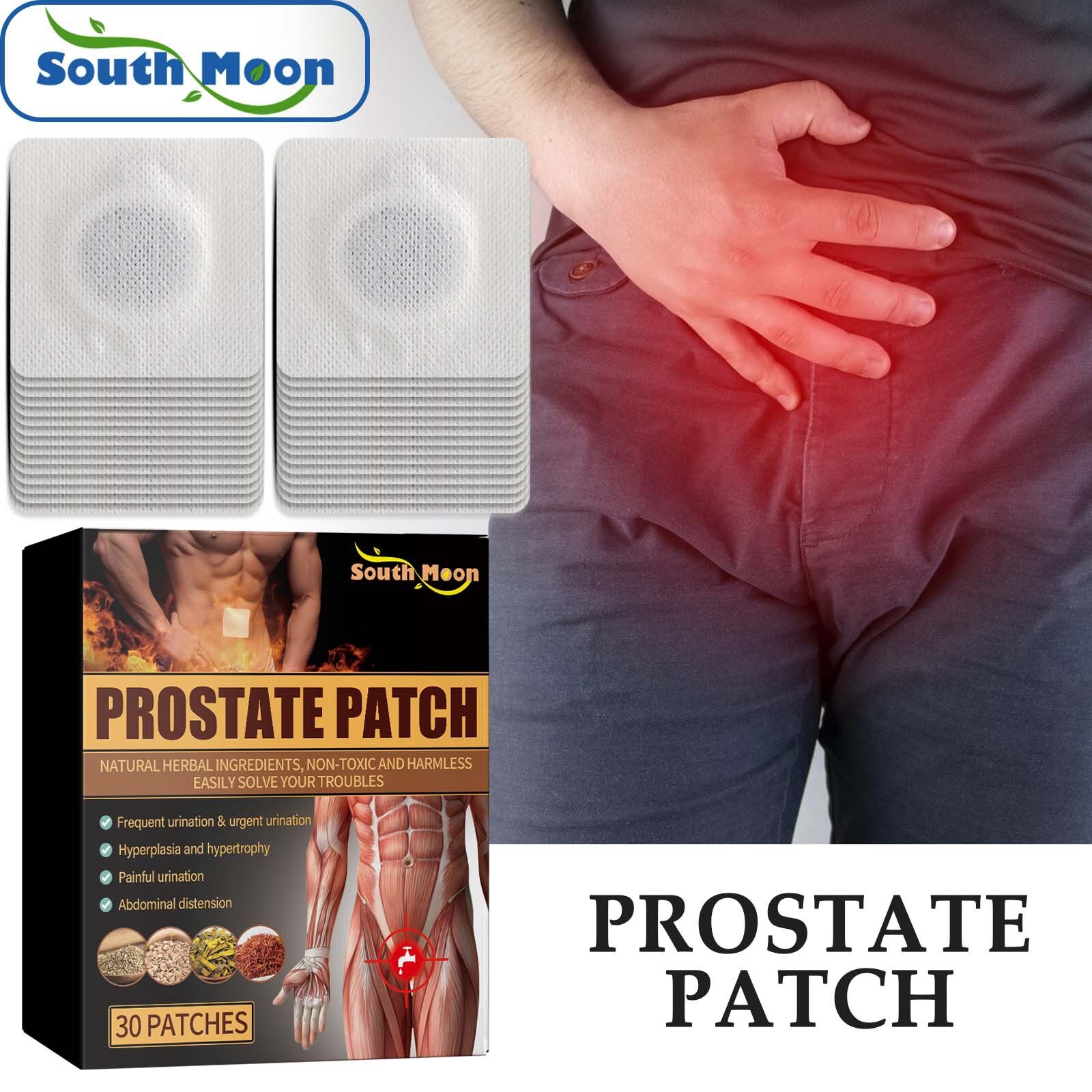 South Moon Male Prostate Patch Relieve Kidney Deficiency Bladder Control