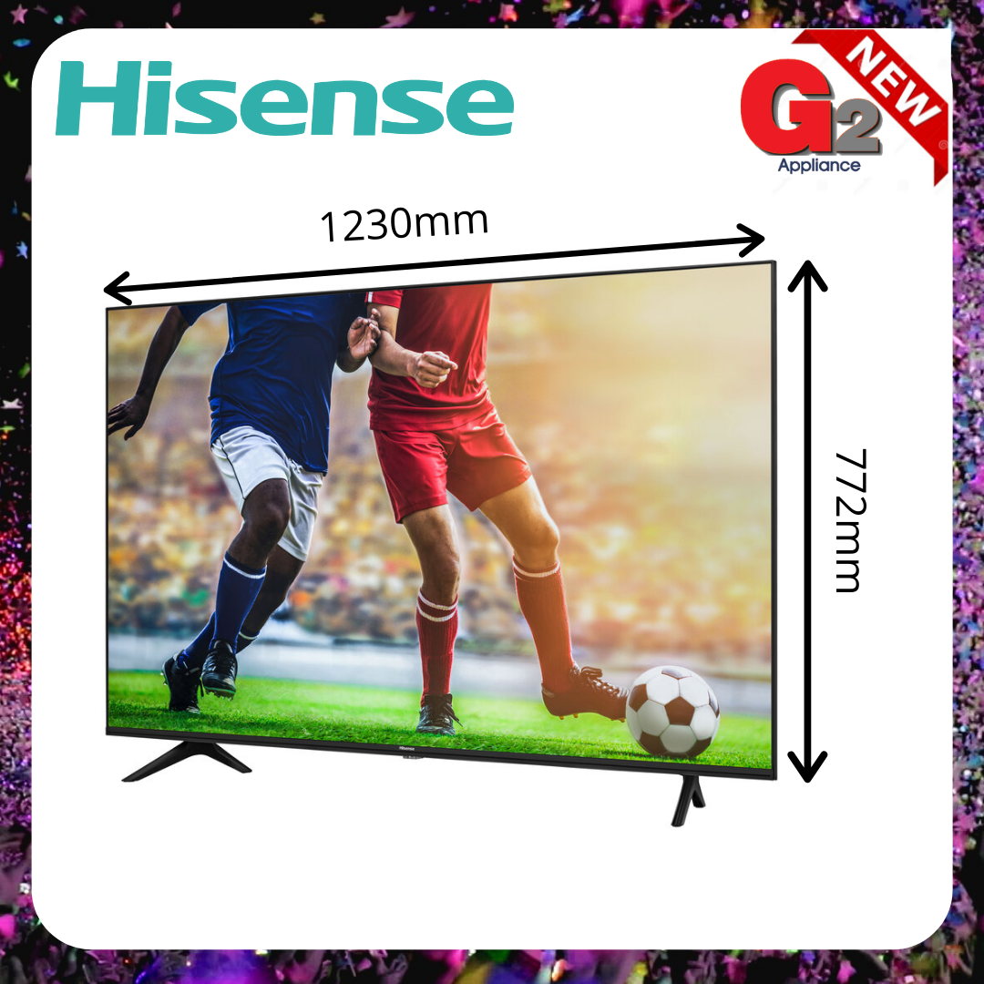 HISENSE (NEW 2022) 55" 4K UHD SMART TV 55A6100GHISENSE WARRANTY MALAYSIA