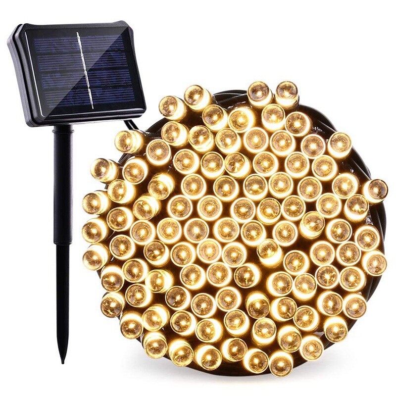 Solar Lamp 30M 300Led Solar Fairy String Lights Outdoor Gardens Home Party Waterproof LED Flash Decoration Light 太阳能灯 LED灯