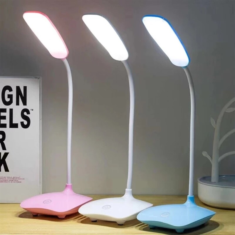 Đèn Bàn LED Sạc USB, Đèn Đọc Sách Để Bàn Có Thể Điều Chỉnh Độ Sáng