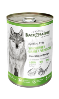 BACK2NATURE Grain Free Duo Meat Recipe Dog Can Food (6 x 395g)