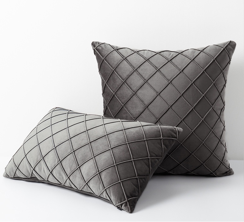 Ready Stock!!!♥Hot♥ velvet sofa pillow case sofa cushion cover baldu fabric sarung bantal 45x45cm30cmX50cm60cmX60cm
