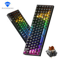 Machenike K500 Wired Mechanical Keyboard 94 Keys Hot Swappable Translucent Keycap RGB Backlit