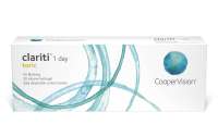 Clariti 1 Day Toric Daily Disposable For Astigmatism Clear Lens (30 Pcs) Silicone Hydrogel Daily Contact Lenses