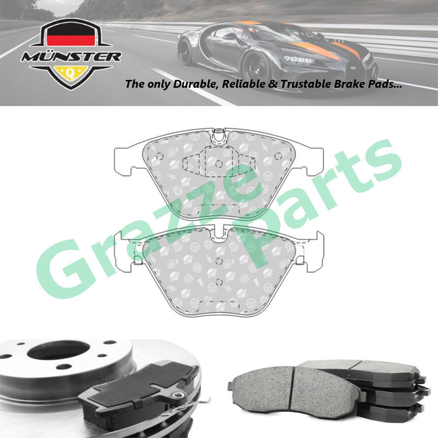 Münster Disc Brake Pad Front BMW X1 E84 sDrive 18i 1.8 2010-2011 N46B20B - 1