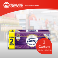 [Klang Valley] Kleenex Bath Tissue Ultra Soft Regular 3ply 6X10RX190S (1 Carton)