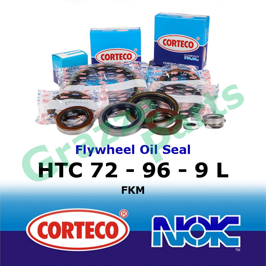 NOK Corteco (FKM) Flywheel Crankshaft Oil Seal for Proton Saga 12V Wira 1.3 1.5 Iswara LMST Waja Per