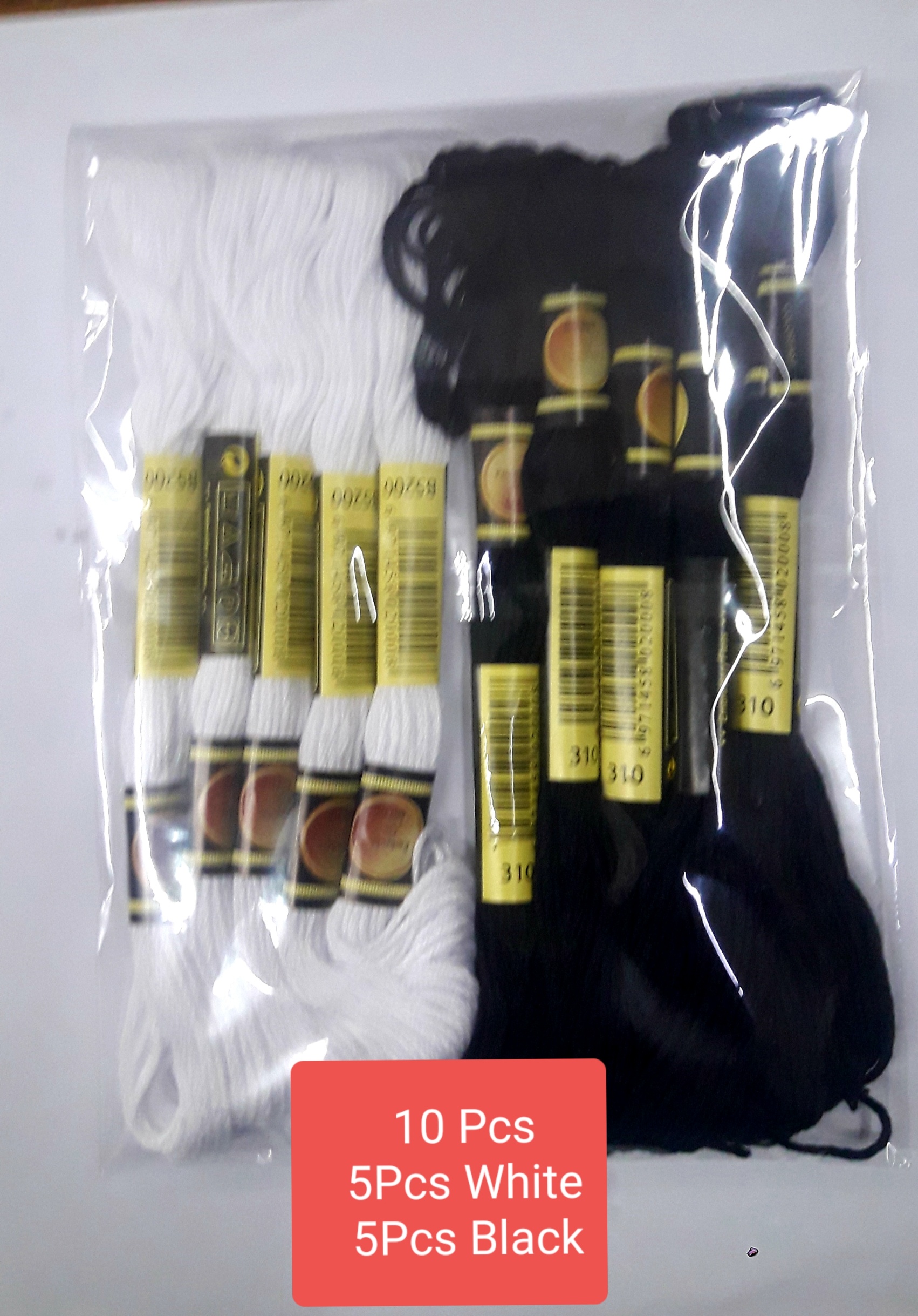EMBROIDERY THREAD CROSS STITCH/BENANG SULAM/FLOSS SEWING SKEINS/8METERPER PC/10/20/50/100 PCS