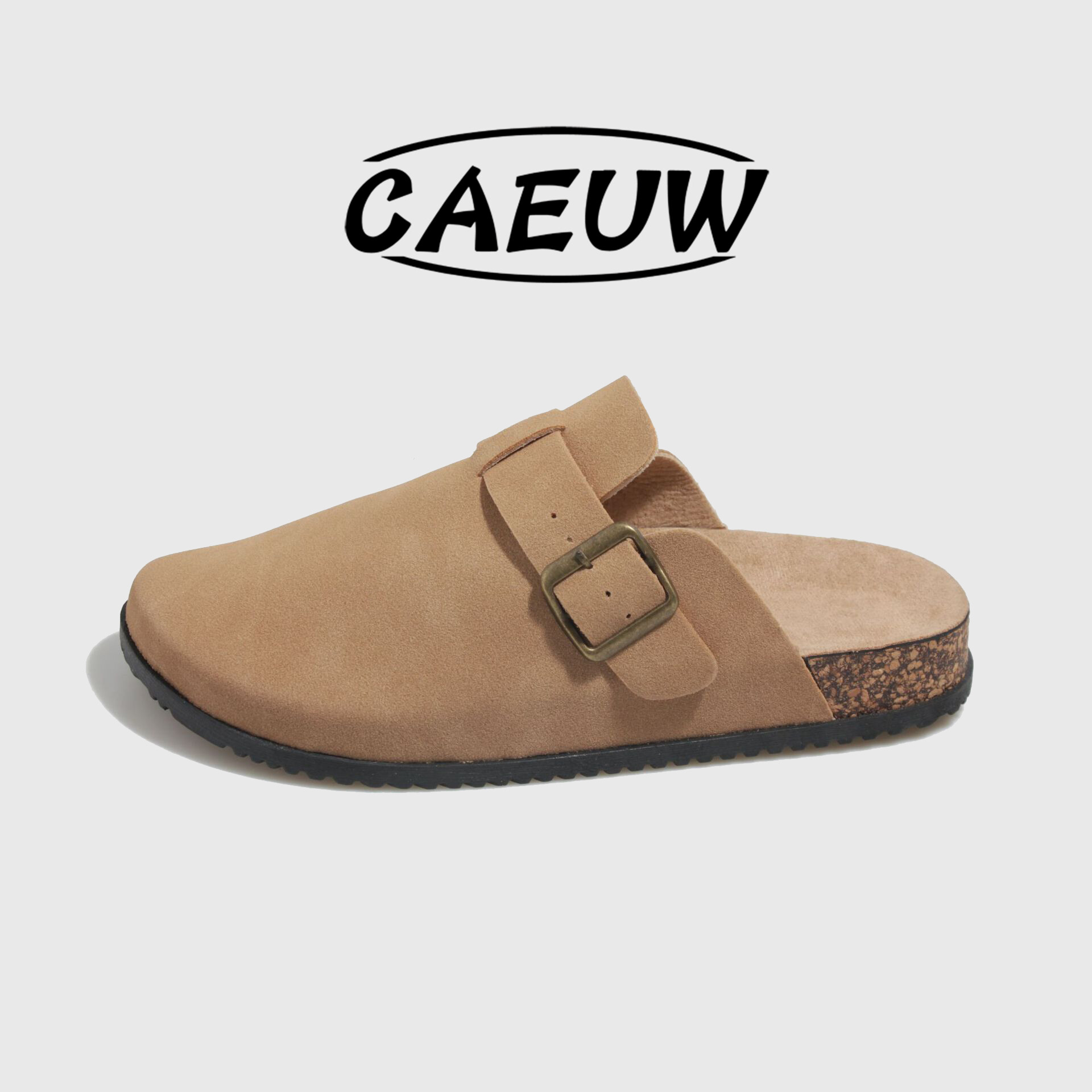  CAEUW Women's Slipper Fashion Soft Comfortable Closed Toe Mules Casual City Walk Shoes for Women 