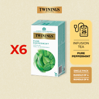 TWININGS Pure Peppermint Infusion (25s x 2g)  Teh Pudina  薄荷茶