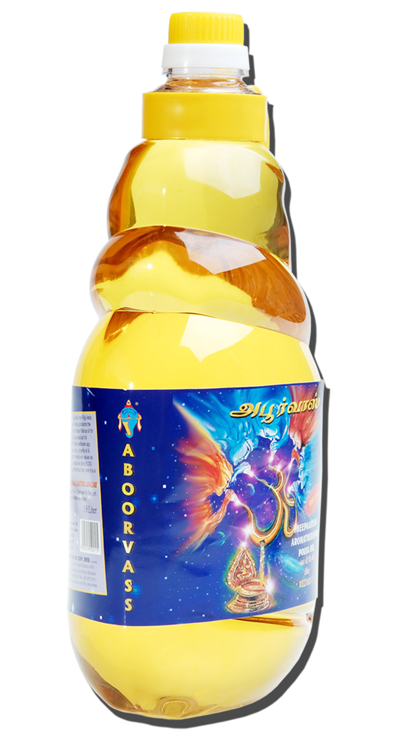 ABOORVASS THEEPAAJIYAM POOJA OIL 1.8L