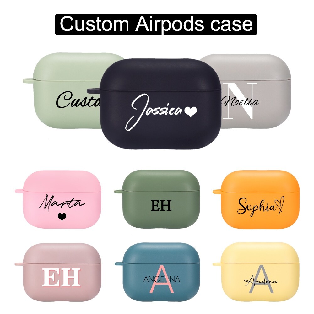 Shuangwei digital]Custom Airpod Pro Case Name Airpods Case Protective Custom - Name Custom Pro Case - Aliexpress