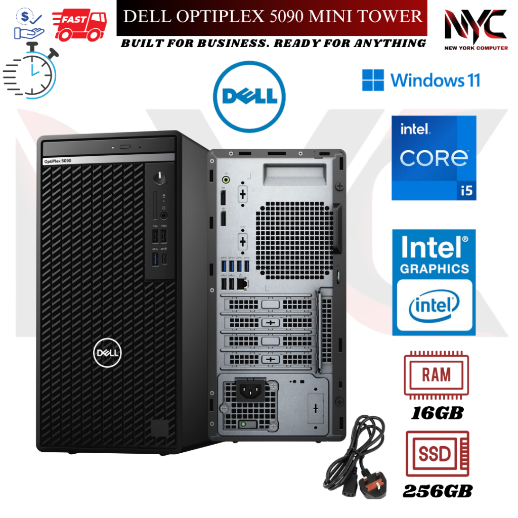 Dell OptiPlex 5090 Mini Tower i5 11th Gen 16GB RAM 512GB