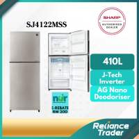 《SEDA》Sharp 410L J-TECH Inverter Smile Refrigerator SJ4122MSS