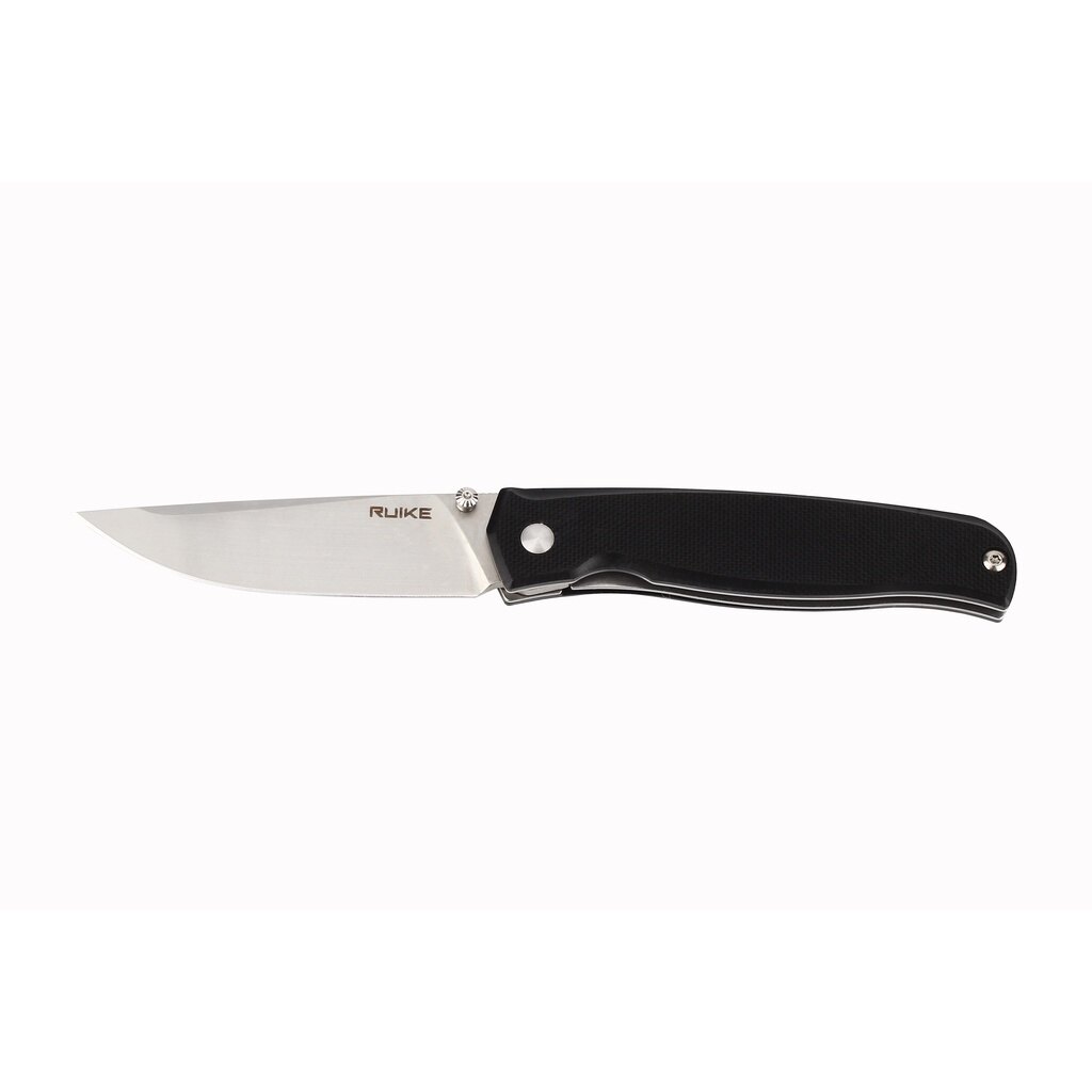 RUIKE P661-B Folding, EDC, Thumb Stud, 14C28N Stainless Steel, Bead Blast Finish, Liner Lock, Length