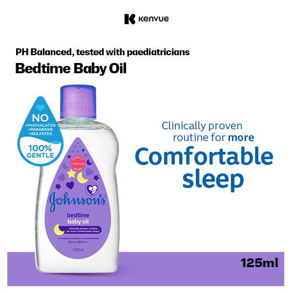 Johnsons Baby Bedtime Oil 125ml