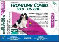 FRONTLINE Combo Spot On For Dogs x 1 BOX (Small/Medium/Large)