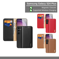 DUX HIVO Flip Phone Case For Samsung Galaxy S25 S25 S24 Ultra S23 S22 Plus S21 FE Wallet Leather Cover Casing