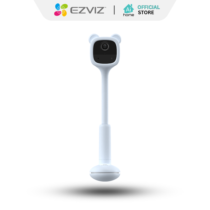 EZVIZ Battery-Powered Baby Monitor BM1 1080P Crying Detection Two-Way Talk Night Vision MicroSD & Cloud Storage Wi-Fi Rabbit/Bear Version