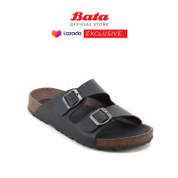 [Online Exclusive] BATA Harley Energiser Men Sandal - Black 8806002 Sandal Lelaki
