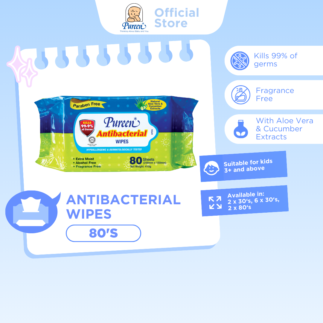 Pureen Antibacterial Wipes
