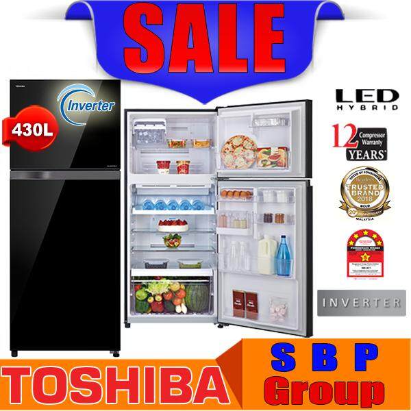 Price List Peti Ais Toshiba Fridge 430L 2-Door Inverter Refrigerator GR-AG43MDZ (XK) Peti Sejuk (Free Basic Installation for Johor) Terbaik Price List Peti Ais Toshiba Fridge 430L 2-Door Inverter Refrigerator GR-AG43MDZ (XK) Peti Sejuk (Free Basic Installation for Johor) Terbaik