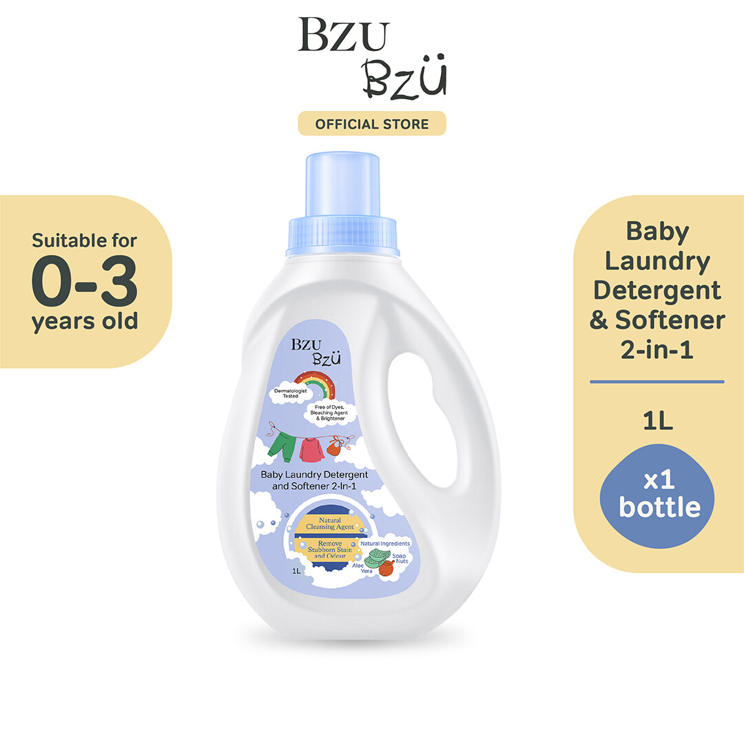 BZU BZU Baby Laundry Detergent and Softener (1L)