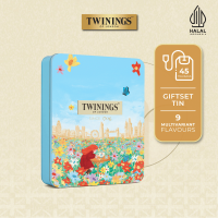 TWININGS Multivariant Tin Tea Gift Set (5s x 9 flavors) + Empty Mint Tint Teh Hitam Teh Hijau  茶礼盒