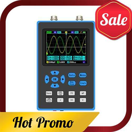 DSO2512G 120M Bandwidth Portable Handheld Dual Channel Oscilloscope 2.8 ...