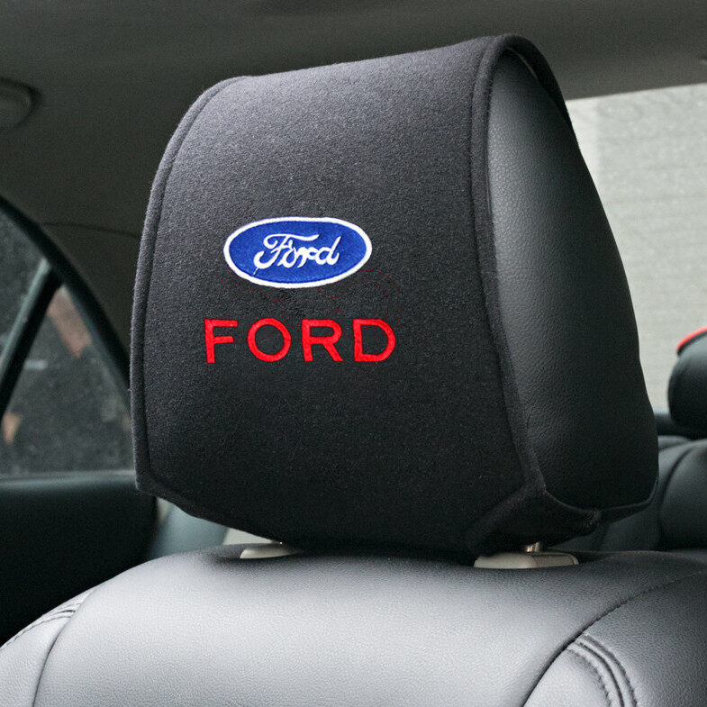 Bọc Khăn Tựa Đầu Tựa Lưng Ô Tô Bọc Tựa Đầu Ghế Trang Trí Nội Thất Ô Tô Cho Ford Ranger Ecosport Fies