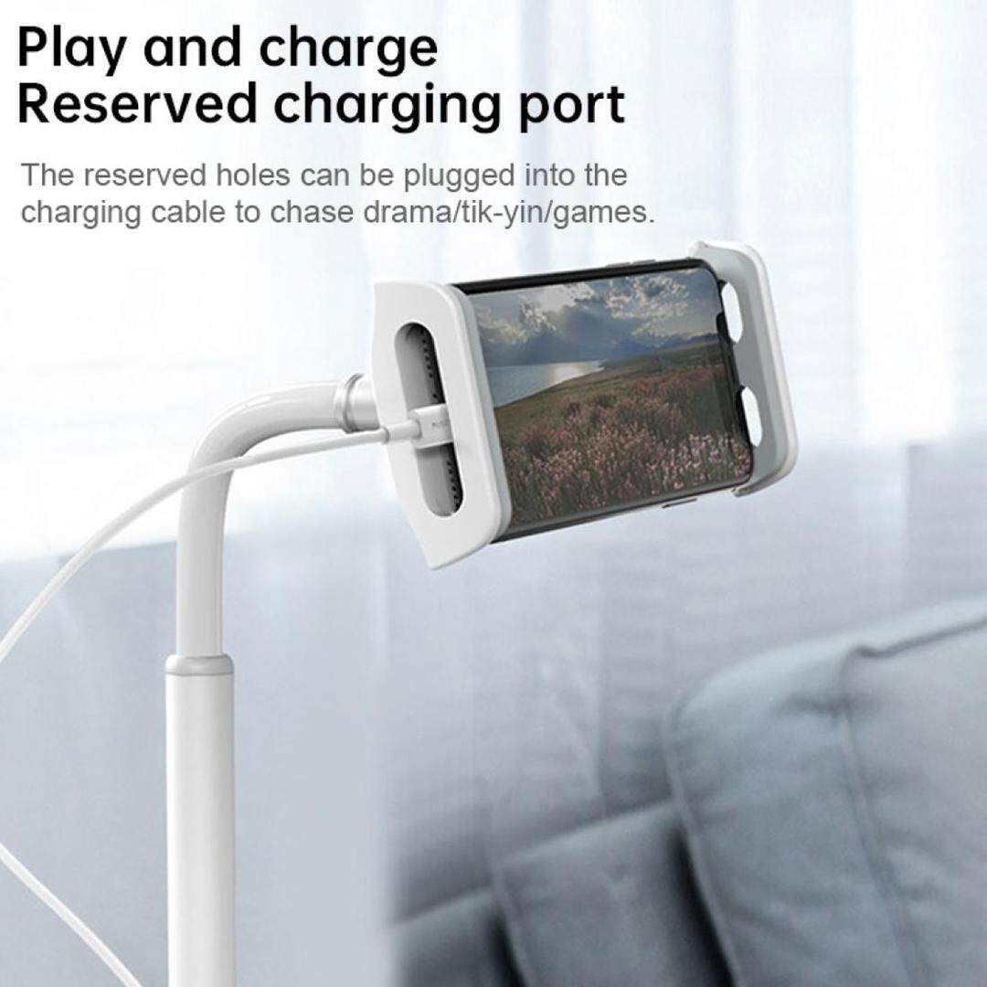 WIWU ZM300 Retractable Rotating Mobile Phone Stand Desktop Stand for Mobile Phones within 4.7-12.9 inches, with Chassis