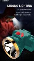AKKO STAR Rechargeable Waterproof Headlamp Flashlight Headlight Torch Light LED Light Outdoor Lampu Suluh Tourch Light