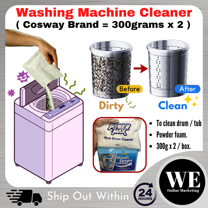 (Ready Stock) Washing Machine Cleaner (2 pack / box) Daiso Cosway