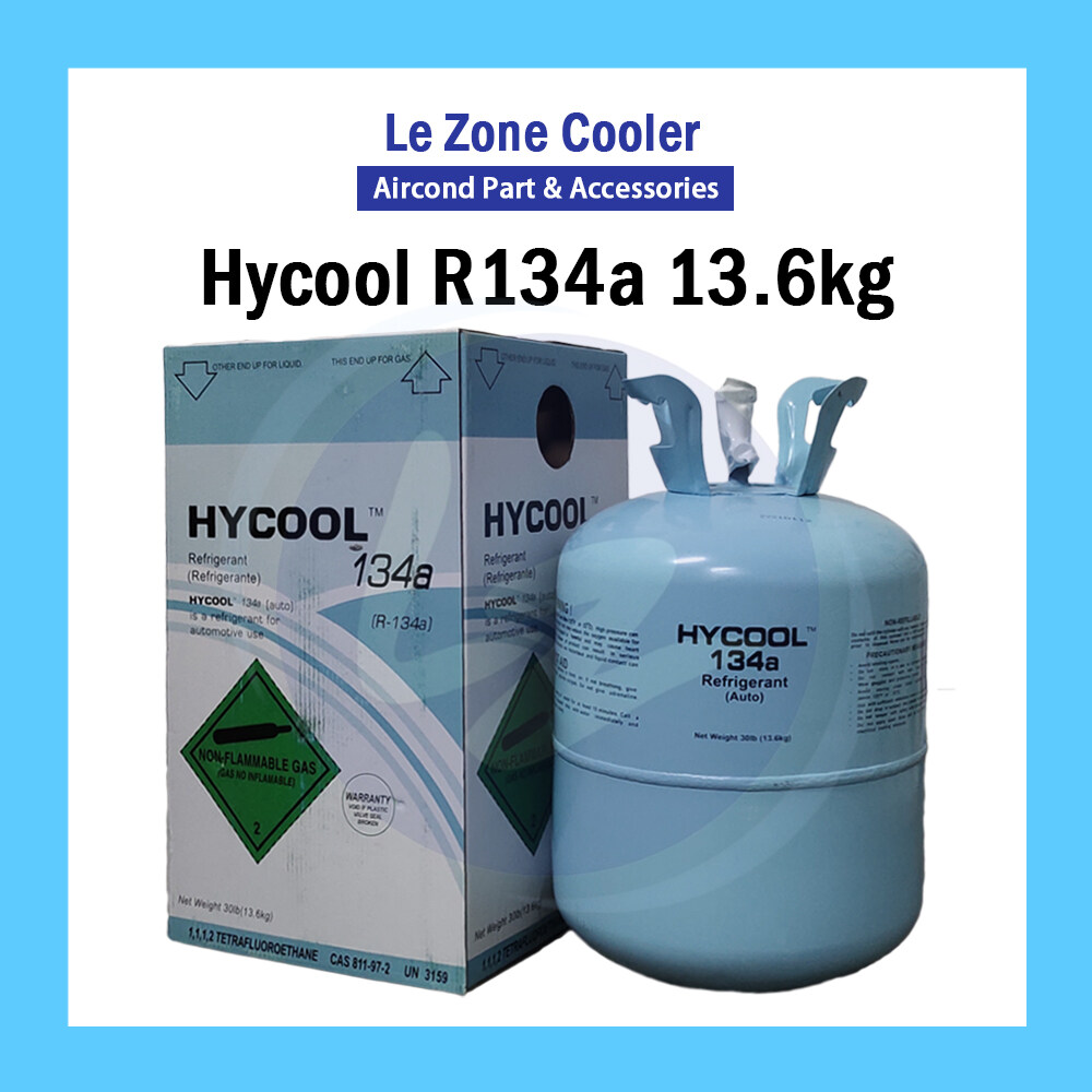 Hycool R134a Gas R134 Gas Car Gas Kereta Gas Aircond Gas 13.6kg