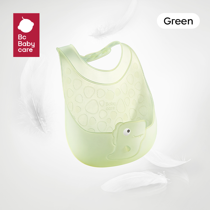 Bc Babycare Waterproof Baby Bibs Feeding Silicone Bib Baby Three-Dimensional Food Saliva Towel