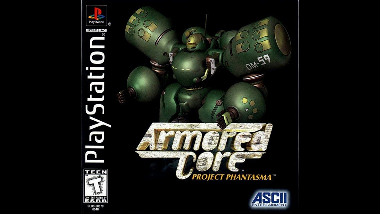 PS1 ARMORED CORE - PROJECT PHANTASMA Olive | PGMall