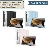 DUX TOBY Flip Stand Tablet Case for Samsung Galaxy Tab S10 S9 S8 S7 Ultra Plus FE S11 10 S6 A11 A9 Plus Cover Casing
