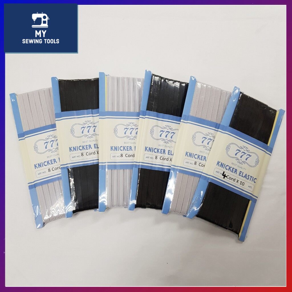 SCZ 777 Kincker Elastic / Elastic Band (1pc) Black&White | Getah Knicker SCZ 777