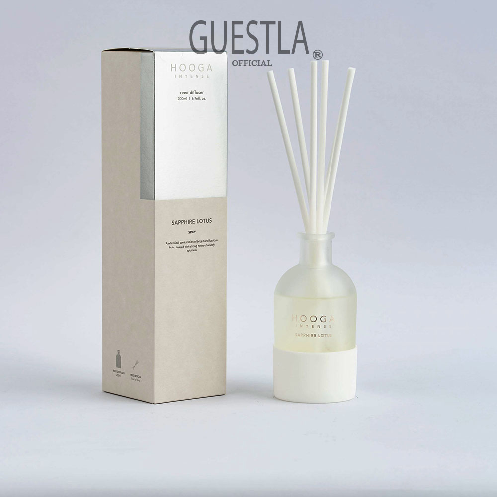 HOOGA WHITE SERIES 200ml REED DIFFUSER | Home Fragrance