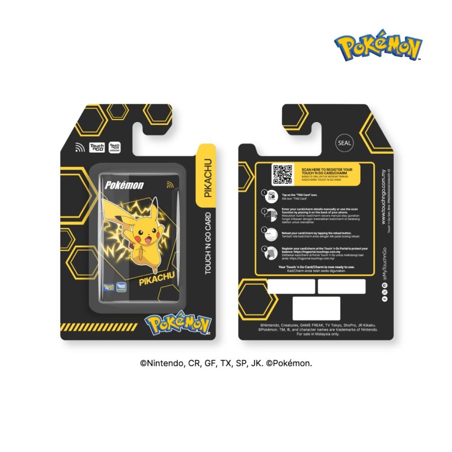 Pokémon Touch n Go NFC Card | Limited Edition | Charizard Pikachu Lucario Mimikyu