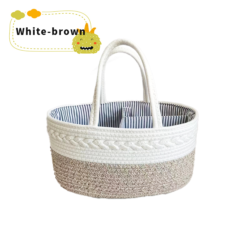 baby storage bag Maternity Diaper Baby Bag 3-Compartment Infant Nursery Tote Storage Portable Car Organizer Diaper Bag