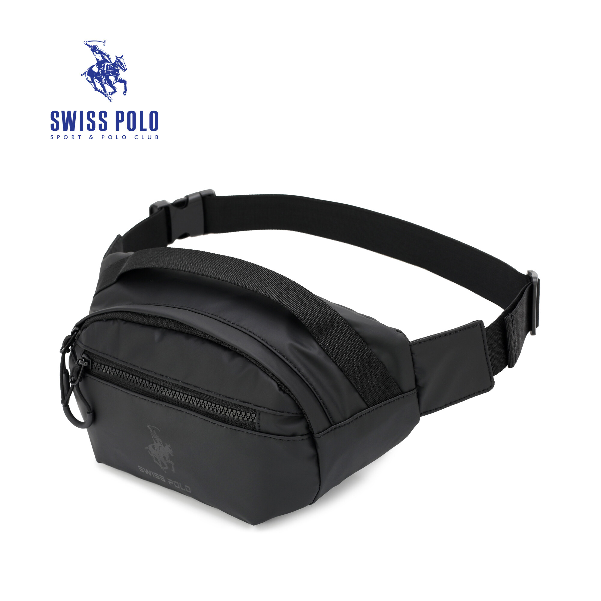 SWISS POLO Waist Bag SXN 1518 BLACK