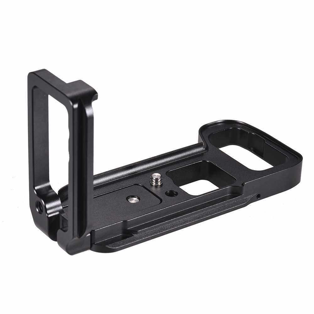 Andoer L Shape QR Quick Release Plate Camera Cage Accessory Bracket Aluminum Alloy for Sony A73/ A7R