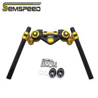 SEMSPEED Motorcycle CNC Handlebar Handle Bar Tube Clip On Fork Mount For SYM Husky 150 ADV150 2024-2025