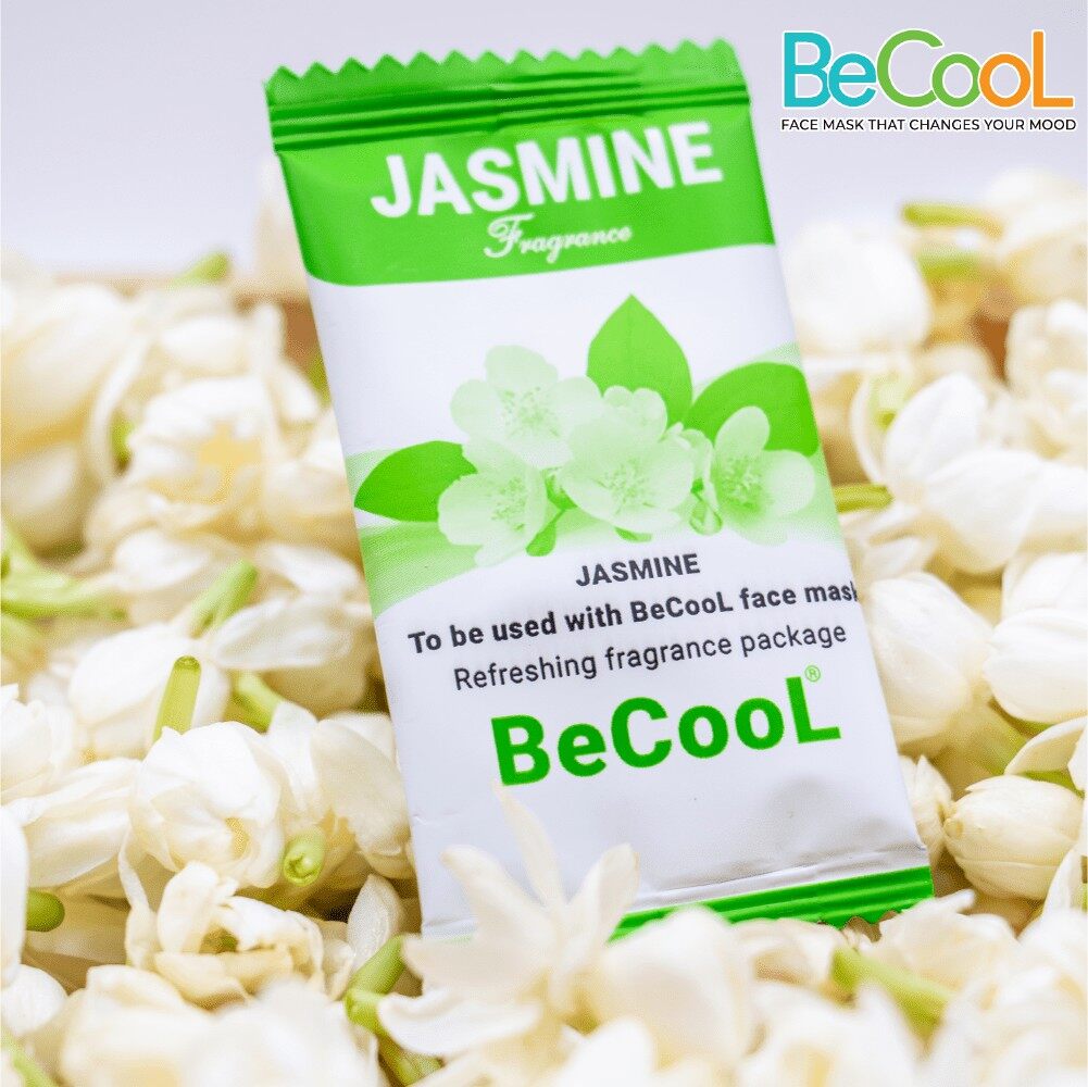 People's Choice Ready Stock BeCool Fragrance Use with BeCool Agion Antimicrobial Face Mask with Scent Pouch