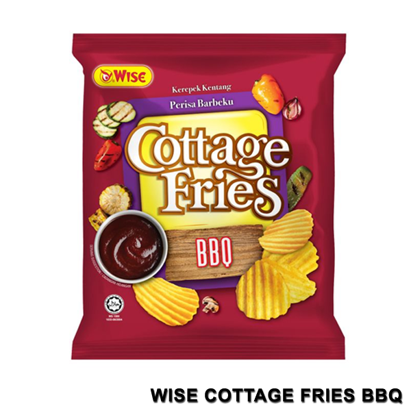 Wise Cottage Fries BBQ Potato Chips 60G