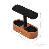 Oirlv Wooden Bracelet Watch Display Stand Rings Organizer Holder Jewelry Storage Rack SM212 SM214