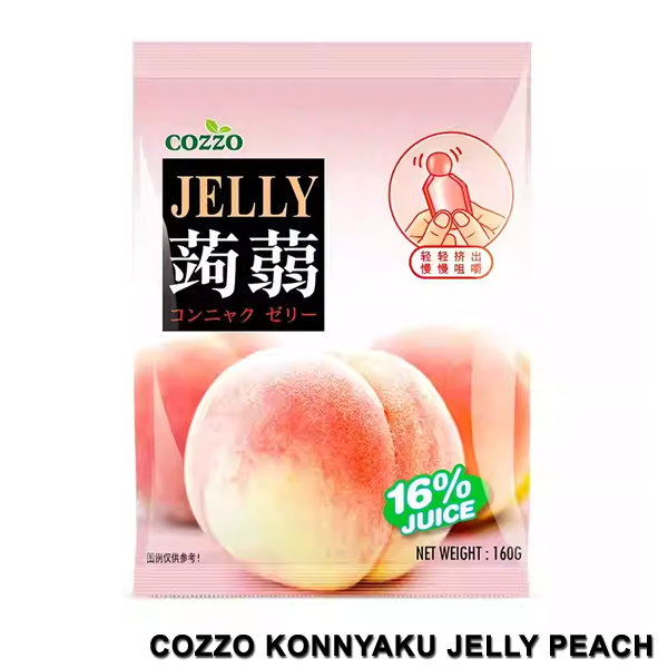 Cozzo Konnyaku Jelly - Peach 160g